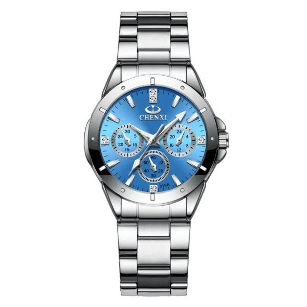 Fashion Women Watches Luxury High Quality Diamond Luminous Ladies Watch Stainless Steel Waterproof Quartz Female Wristwatch 11