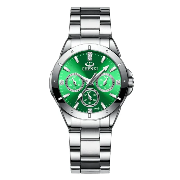 Fashion Women Watches Luxury High Quality Diamond Luminous Ladies Watch Stainless Steel Waterproof Quartz Female Wristwatch 9