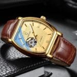 CHENXI 8815 Skeleton Tonneau Automatic Watch for Men - Image 2
