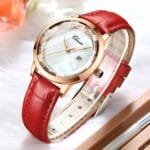 CHENXI 317 Elegant Leather Watch with Date Display - Image 2