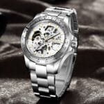 CHENXI 8808 Skeleton Dial Automatic Mechanical Watch - Image 2