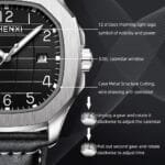 CHENXI 8213 Business Style Quartz Watch with Complete Calendar - Image 3