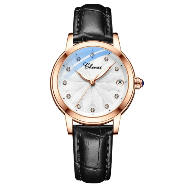 CHENXI 8833 Women's Fashion Automatic Diamond Mens Inlaid Waterproof Luminous Calendar Mechanical Watch Mechanical-watch 10