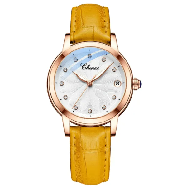 CHENXI 8833 Women's Fashion Automatic Diamond Mens Inlaid Waterproof Luminous Calendar Mechanical Watch Mechanical-watch 3