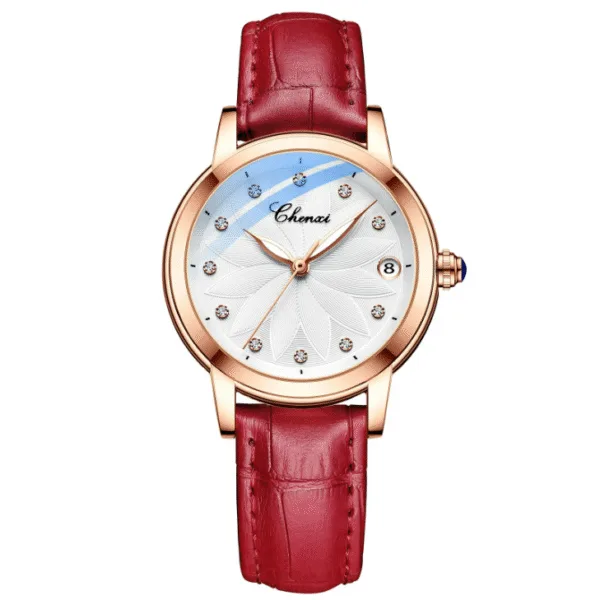 CHENXI 8833 Women's Fashion Automatic Diamond Mens Inlaid Waterproof Luminous Calendar Mechanical Watch Mechanical-watch 6