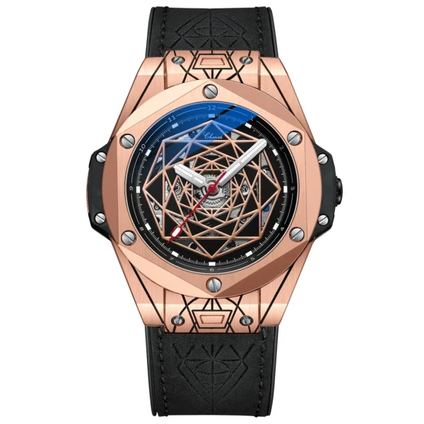 CHENXI New Men Automatic Business Watch Luxury Brand Fashion Leather Waterproof Mechanical Tourbillon Wristwatch Mens Watches 14
