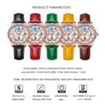 CHENXI Automatic Machine Watch Creative Steel Luxury 6