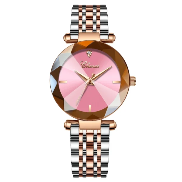 CX-309 CHENXI Women Rose Gold Watches Top Luxury Brand Waterproof Clock Quartz Watch Ladies Stainless Steel Wrist Watch Reloj 7