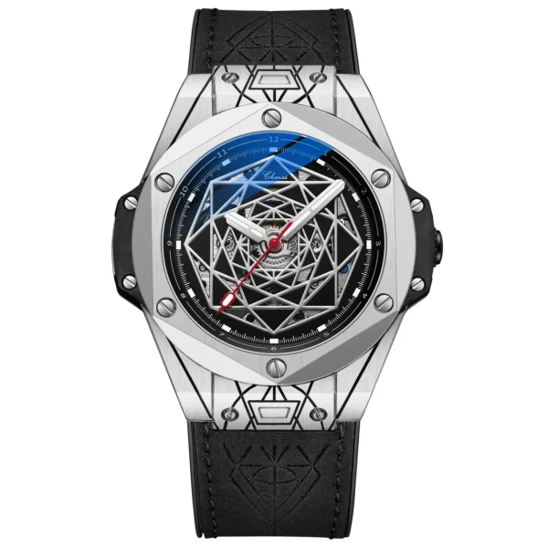 CHENXI New Men Automatic Business Watch Luxury Brand Fashion Leather Waterproof Mechanical Tourbillon Wristwatch Mens Watches 10