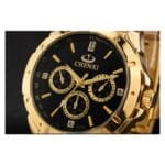 CHENXI Watch Fashion Gold Clock Stainless Steel  2