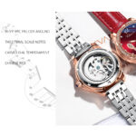CHENXI Rose Gold Automatic Mechanical Luxury 5