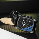 CHENXI Luxury Black Leather Waterproof Quartz Men's Watch 6
