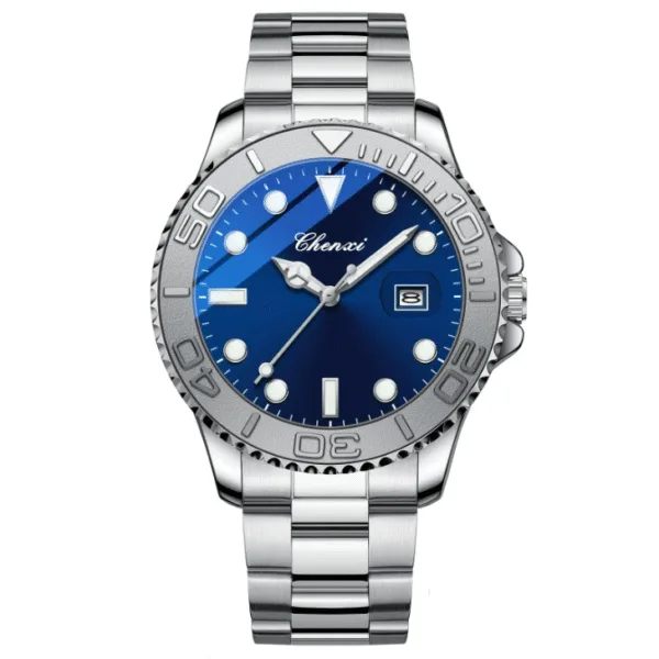 Chenxi 0015 Fashion Mens Transparent hollow bottom Watches Luxury Quartz Wristwatch Men Business Casual Watch Clock Gift 7