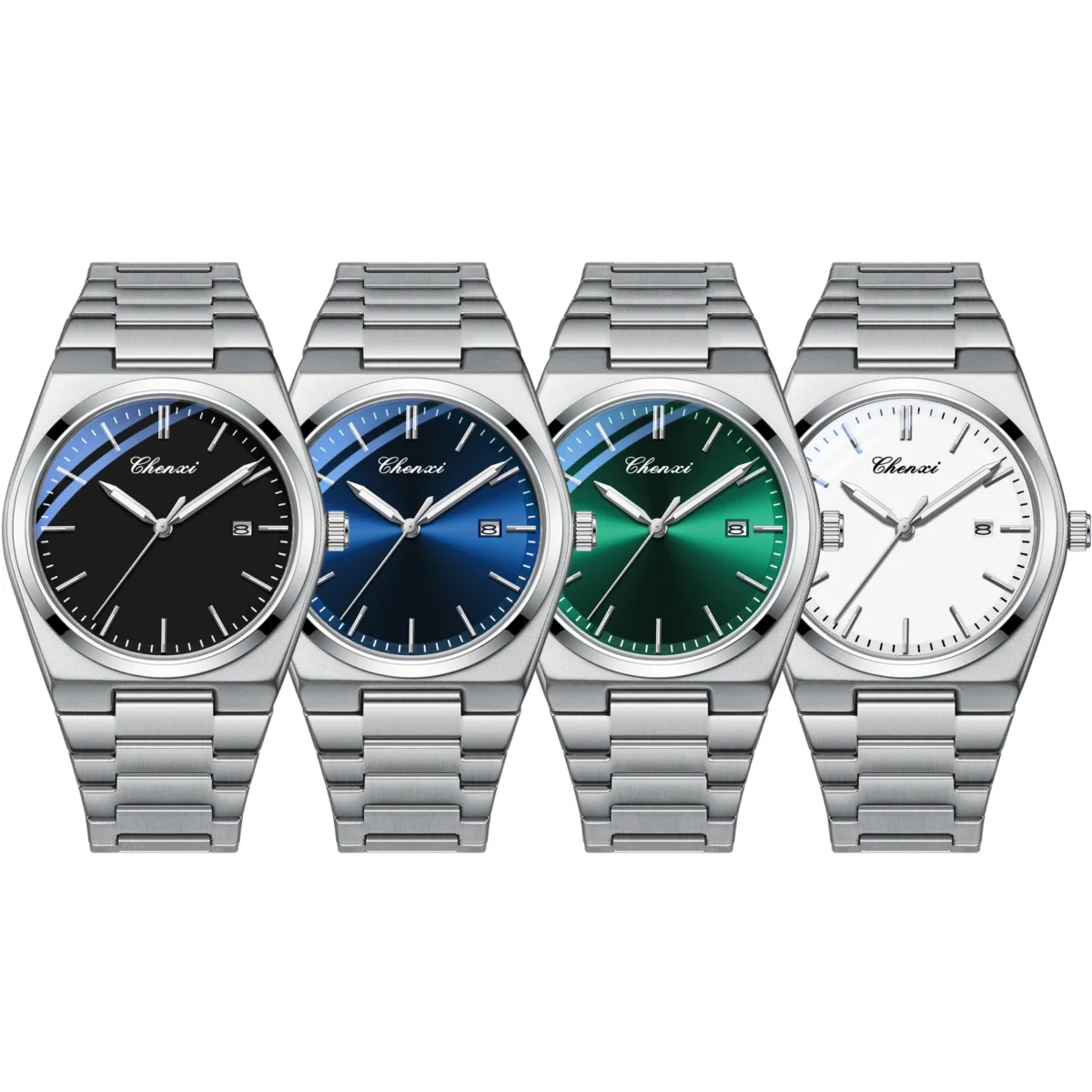 CHENXI Men's Quartz Waterproof Fashion Watch 5