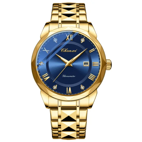 CHENXI Men Watches Casual Business Calendar Waterproof Stainless Steel Man Watch Luxury Quartz Wristwatches Relogio Masculino 10