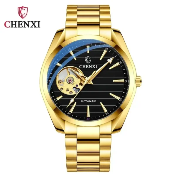 CHENXI 8806 Top Brand Men Automatic Mechanical Business Watches Stainless Steel Waterproof Men's Wristwatches Reloj Hombre 7