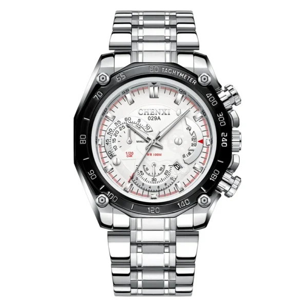 CHENXI New Fashion Watches Men's Top Brand Luxury Waterproof Full Steel Watch Men Quartz Date Clock Military Sport Wristwatch 8