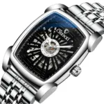 CHENXI Men's Square Automatic Mechanical 1