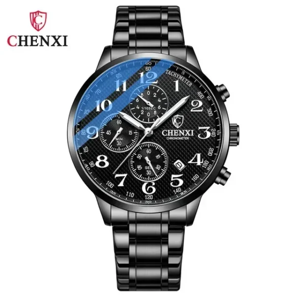 CHENXI 947 Man WristWatch Business Chronograph Men Watch Genuine Leather Sport Male Clock 11