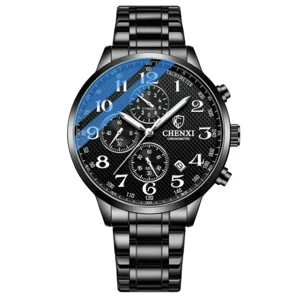 CHENXI 947 Man WristWatch Business Chronograph Men Watch Genuine Leather Sport Male Clock 11