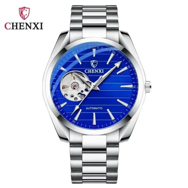 CHENXI 8806 Top Brand Men Automatic Mechanical Business Watches Stainless Steel Waterproof Men's Wristwatches Reloj Hombre 17