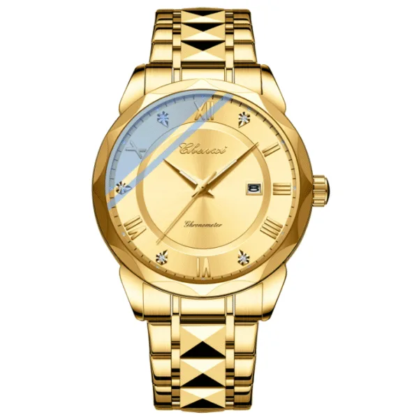 CHENXI Men Watches Casual Business Calendar Waterproof Stainless Steel Man Watch Luxury Quartz Wristwatches Relogio Masculino 9