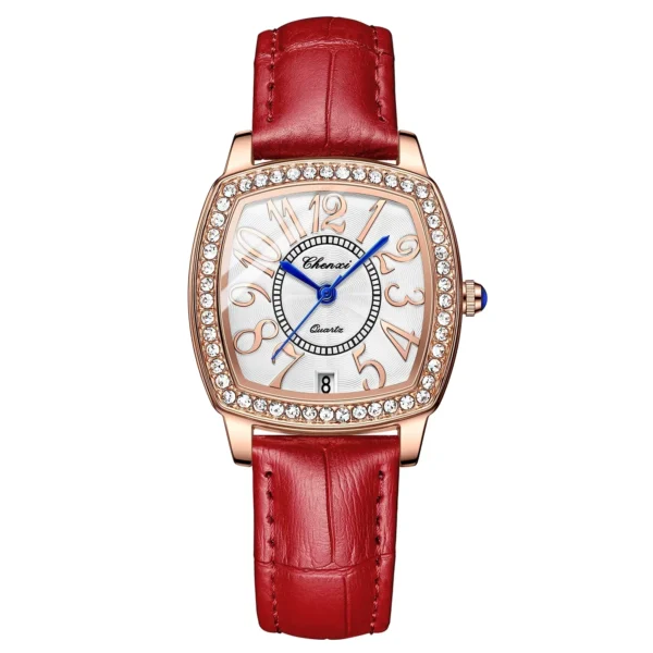 CX-316 CHENXI Fashion Ladies RoseGold Watches Top Brand Luxury Diamond Women Watch Stainless Steel Quartz Waterproof Wristwatch 8