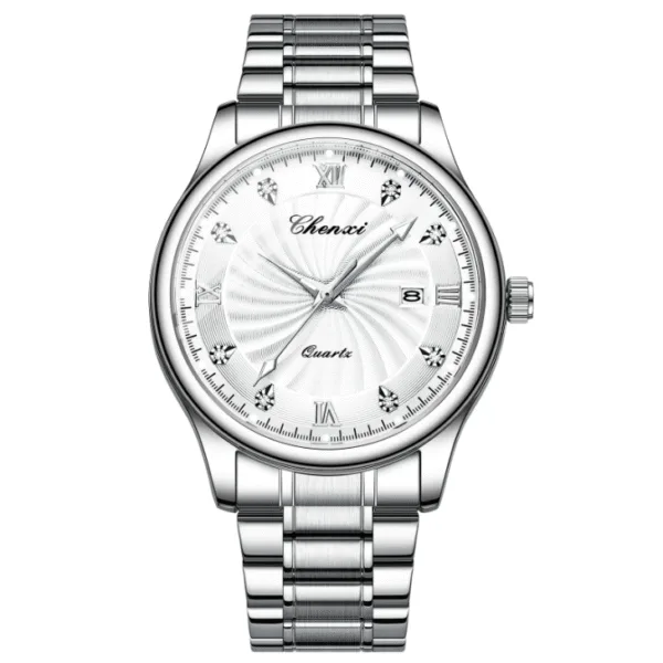CHENXI Fashion Luxury Man Watch Business Waterproof Luminous Date Men Watch Stainless Steel Quartz Men's Watches 8