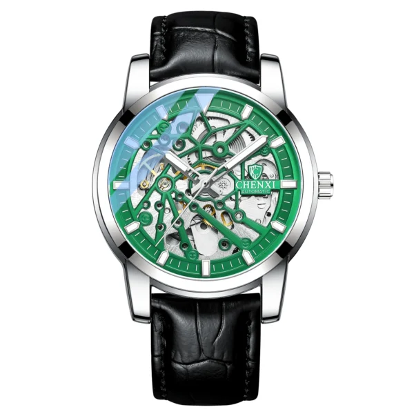 CHENXI Mens Watches Tourbillon Waterproof Automatic Mechanical Watch Men Top Brand Luxury Stainless Steel Business Wristwatch 13