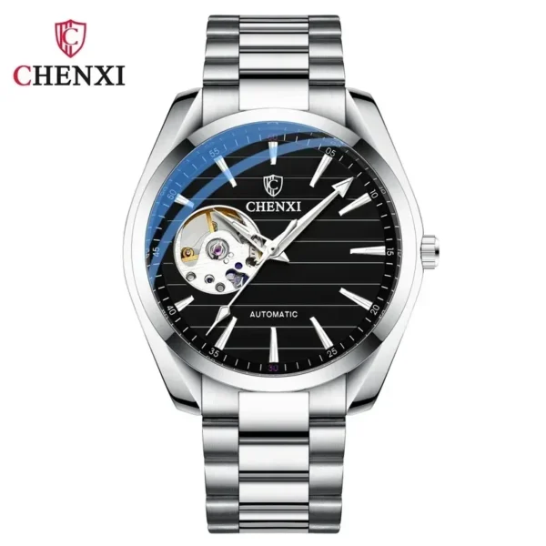 CHENXI 8806 Top Brand Men Automatic Mechanical Business Watches Stainless Steel Waterproof Men's Wristwatches Reloj Hombre 16
