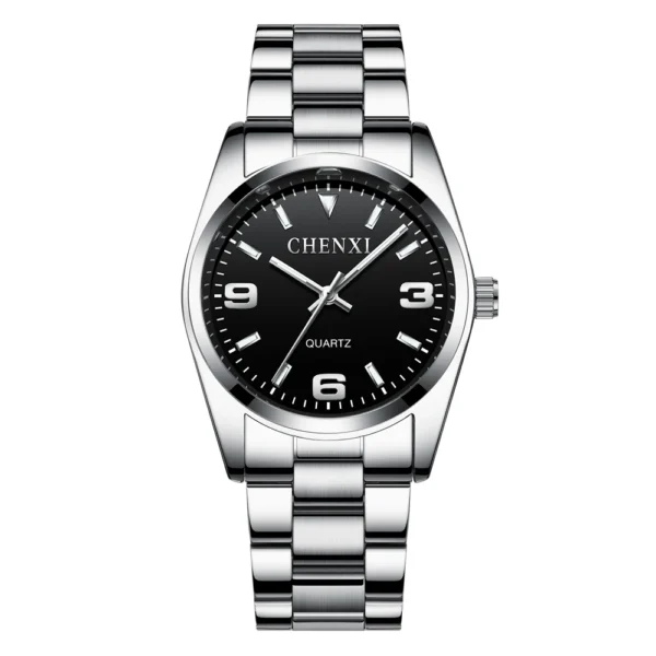 CHENXI New Fashion Watches Men Top Brand Luxury Men's Wristwatch Stainless Steel Sport Waterproof Quartz Clock Male 11