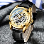 CX-8821 CHENXI Brand Watch Men Automatic Mechanical Tourbillon Movement Clock Business Waterproof Luminous Wrist Watch Relogio 4