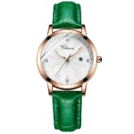 CHENXI Rose Gold Leather Women's Luxury Watch 6