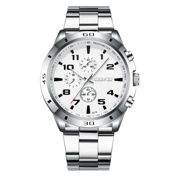 CHENXI Top Luxury Brand Men Analog Quartz Watches Fashion Waterproof Stainless Steel Watch Sport Mens Casual Date Wristwatches 11