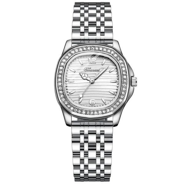 CHENXI Top Brand Luxury Rhinestone Women Watches Dress Waterproof Luminous Quartz Ladies Watch Square Wristwatch Female Reloj 14