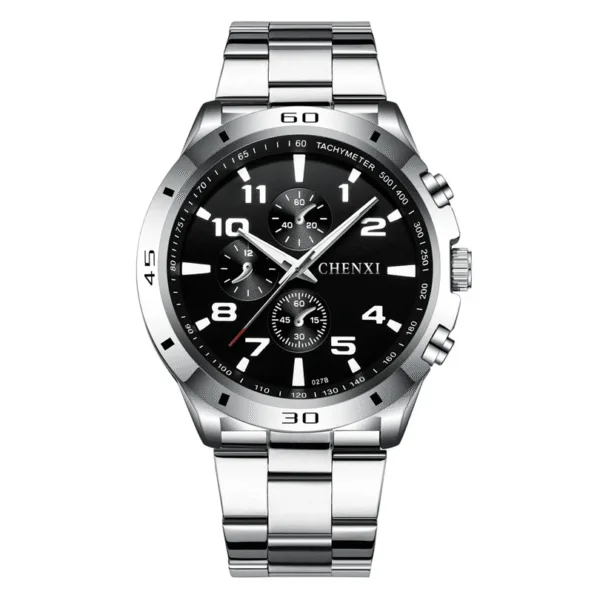 CHENXI Top Luxury Brand Men Analog Quartz Watches Fashion Waterproof Stainless Steel Watch Sport Mens Casual Date Wristwatches 8