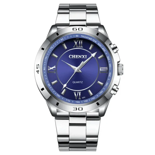 CHENXI Top Luxury Brand Men Analog Quartz Watches Fashion Waterproof Stainless Steel Watch Sport Mens Casual Date Wristwatches 9