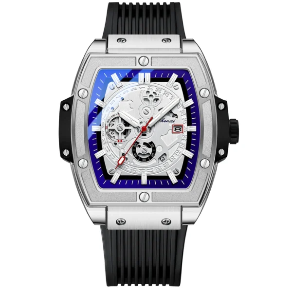 CHENXI Top Brand Popular Men Sports Watch Quartz Luxury Waterproof Silicone Strap WristWatch New Fashion Men's Date Clock 9