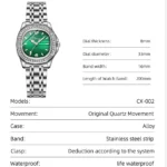 CHENXI Luxury Square Women's Watch - Quartz & Waterproof 6